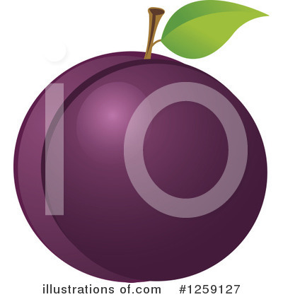Plums Clipart #1259127 by Pushkin