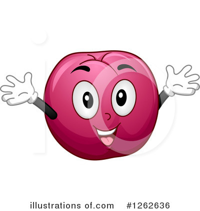 Royalty-Free (RF) Plum Clipart Illustration by BNP Design Studio - Stock Sample #1262636