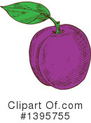 Plum Clipart #1395755 by Vector Tradition SM