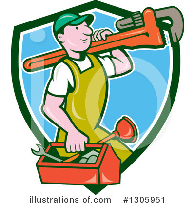 Plumbing Clipart #1305951 by patrimonio