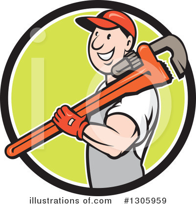 Plumbing Clipart #1305959 by patrimonio