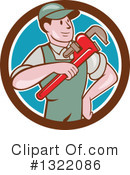 Plumber Clipart #1322086 by patrimonio