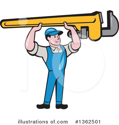 Wrench Clipart #1362501 by patrimonio