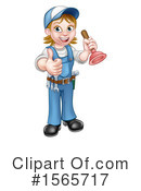 Plumber Clipart #1565717 by AtStockIllustration