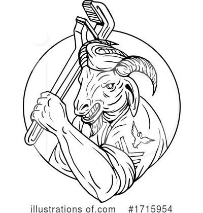 Royalty-Free (RF) Plumber Clipart Illustration by patrimonio - Stock Sample #1715954