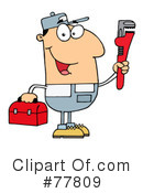 Plumber Clipart #77809 by Hit Toon