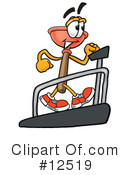 Plunger Character Clipart #12519 by Mascot Junction