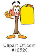 Plunger Character Clipart #12520 by Mascot Junction