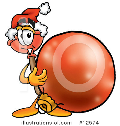 Plunger Character Clipart #12574 by Mascot Junction