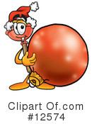 Plunger Character Clipart #12574 by Mascot Junction