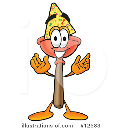 Plunger Clipart #12583 by Mascot Junction