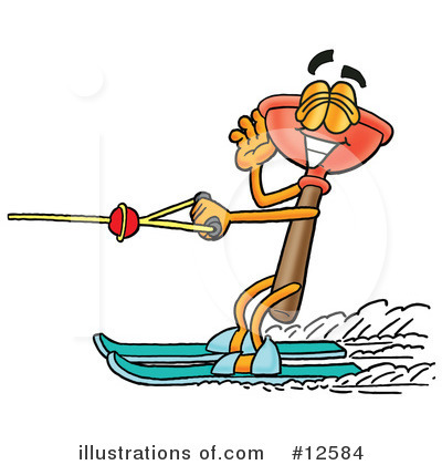Royalty-Free (RF) Plunger Character Clipart Illustration by Mascot Junction - Stock Sample #12584