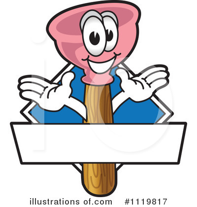Plunger Clipart #1119817 by Mascot Junction