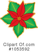 Poinsettia Clipart #1053592 by Any Vector