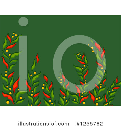 Royalty-Free (RF) Poinsettia Clipart Illustration by BNP Design Studio - Stock Sample #1255782