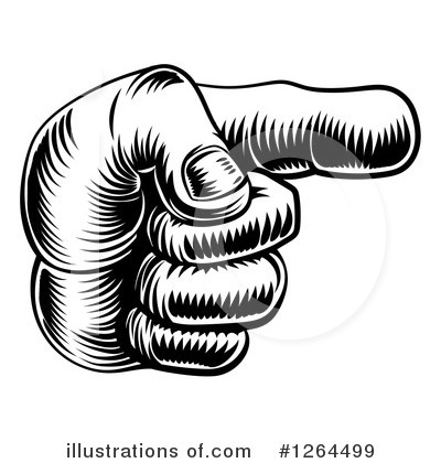 Pointer Finger Clipart #1264499 by AtStockIllustration