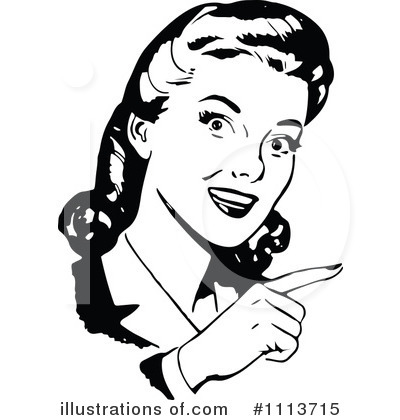 Pointing Clipart #1113715 by Prawny Vintage