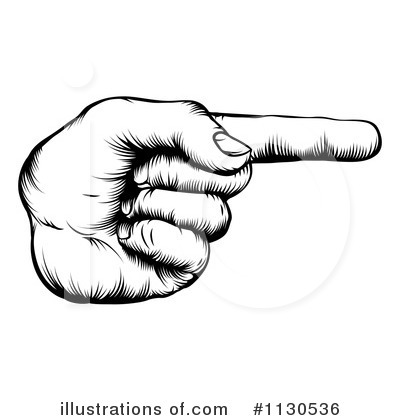 Pointer Finger Clipart #1130536 by AtStockIllustration