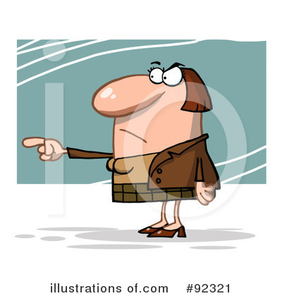 Supervisor Clipart #92321 by Hit Toon