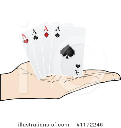Playing Cards Clipart #1172246 by Andrei Marincas
