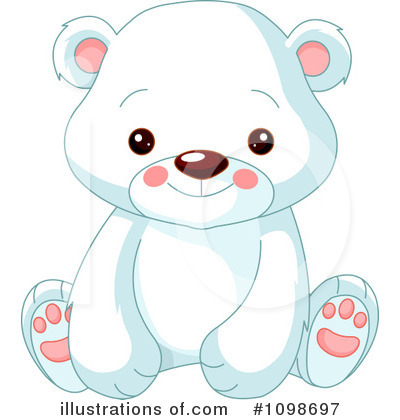 Polar Bear Clipart #1098697 by Pushkin