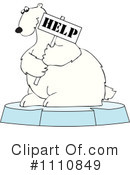 Polar Bear Clipart #1110849 by djart