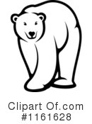 Polar Bear Clipart #1161628 by Vector Tradition SM