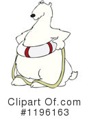 Polar Bear Clipart #1196163 by djart