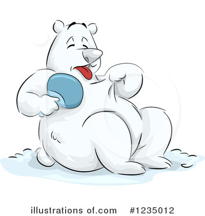 Royalty-Free (RF) Polar Bear Clipart Illustration by BNP Design Studio - Stock Sample #1235012