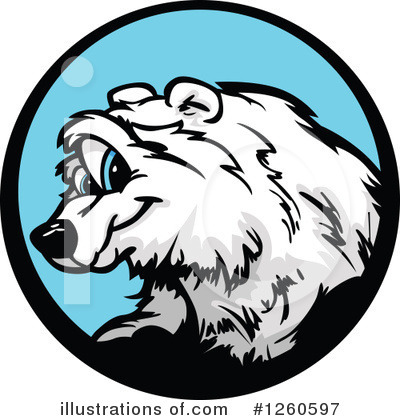 Royalty-Free (RF) Polar Bear Clipart Illustration by Chromaco - Stock Sample #1260597