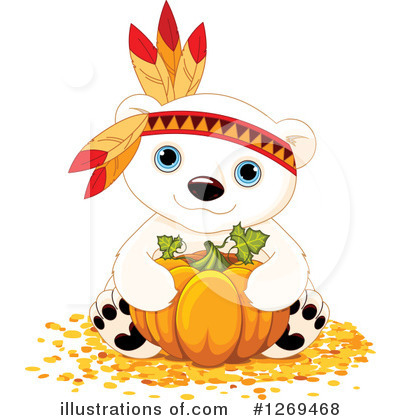 Royalty-Free (RF) Polar Bear Clipart Illustration by Pushkin - Stock Sample #1269468