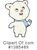 Polar Bear Clipart #1385489 by lineartestpilot