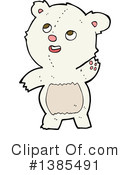 Polar Bear Clipart #1385491 by lineartestpilot