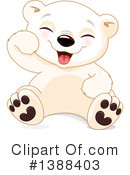 Polar Bear Clipart #1388403 by Pushkin