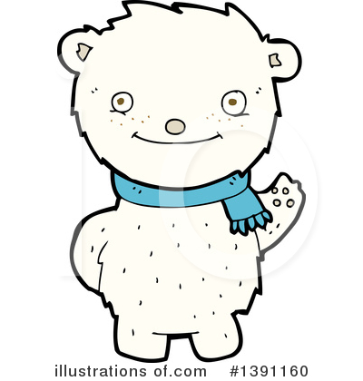 Royalty-Free (RF) Polar Bear Clipart Illustration by lineartestpilot - Stock Sample #1391160