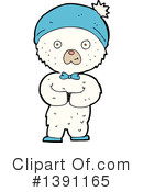 Polar Bear Clipart #1391165 by lineartestpilot