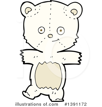 Royalty-Free (RF) Polar Bear Clipart Illustration by lineartestpilot - Stock Sample #1391172