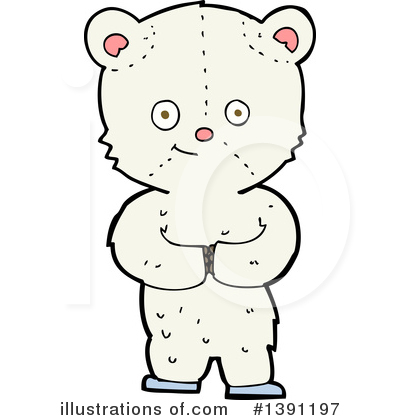 Royalty-Free (RF) Polar Bear Clipart Illustration by lineartestpilot - Stock Sample #1391197
