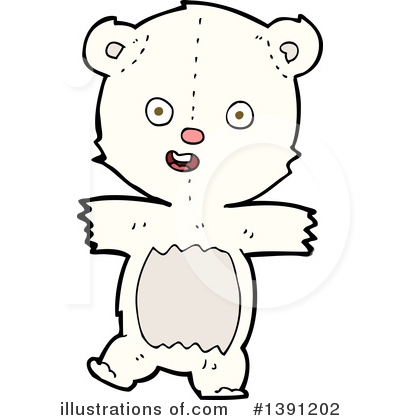 Royalty-Free (RF) Polar Bear Clipart Illustration by lineartestpilot - Stock Sample #1391202