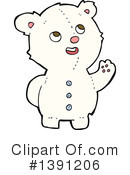 Polar Bear Clipart #1391206 by lineartestpilot