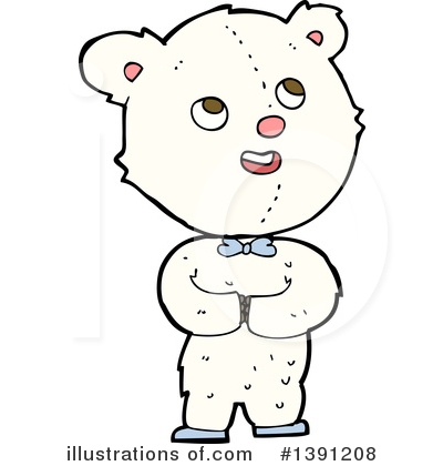 Royalty-Free (RF) Polar Bear Clipart Illustration by lineartestpilot - Stock Sample #1391208