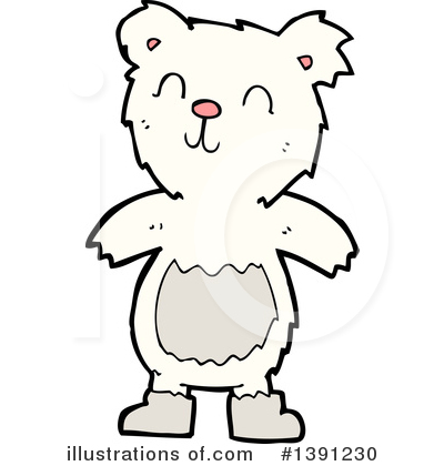 Royalty-Free (RF) Polar Bear Clipart Illustration by lineartestpilot - Stock Sample #1391230