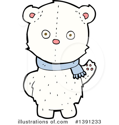 Royalty-Free (RF) Polar Bear Clipart Illustration by lineartestpilot - Stock Sample #1391233