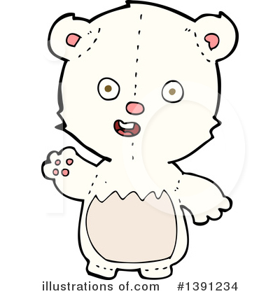 Royalty-Free (RF) Polar Bear Clipart Illustration by lineartestpilot - Stock Sample #1391234