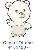 Polar Bear Clipart #1391237 by lineartestpilot