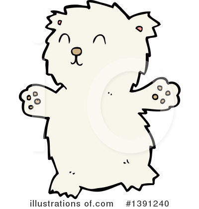 Royalty-Free (RF) Polar Bear Clipart Illustration by lineartestpilot - Stock Sample #1391240