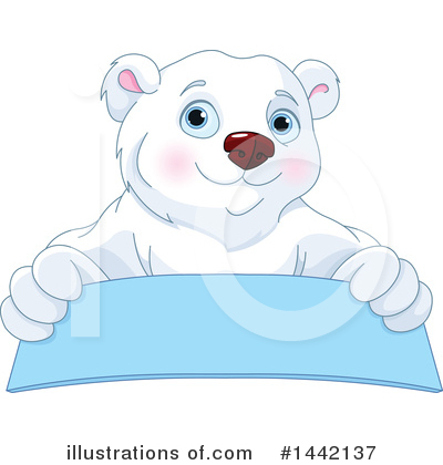 Polar Bear Clipart #1442137 by Pushkin