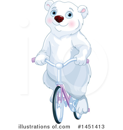 Polar Bear Clipart #1451413 by Pushkin