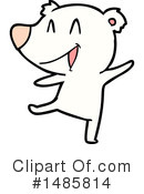 Polar Bear Clipart #1485814 by lineartestpilot