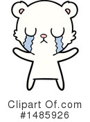 Polar Bear Clipart #1485926 by lineartestpilot